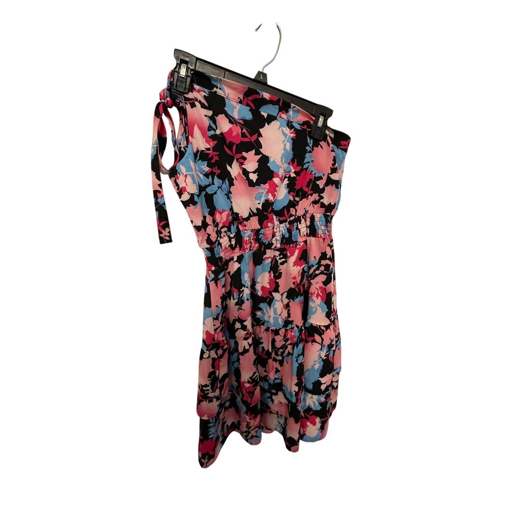 Asymmetrical Dress Pretty Garden S Wedding Floral Soft Girl Mini Fairy Dainty - Picture 7 of 8